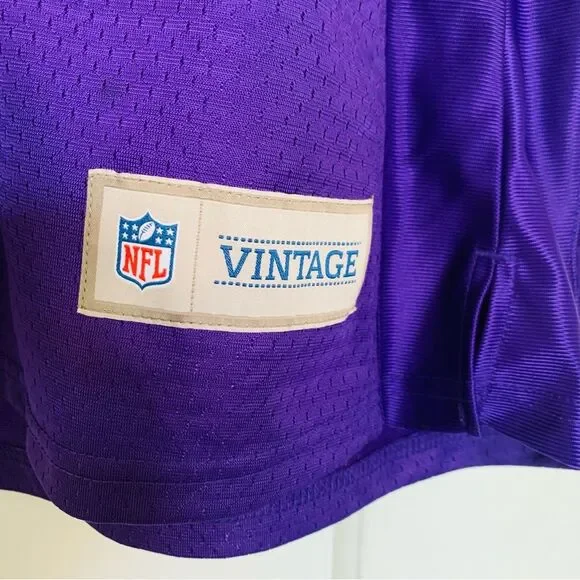 NFL Vintage Team Jersey - Minnesota Vikings Plain Football JerseySize: XL